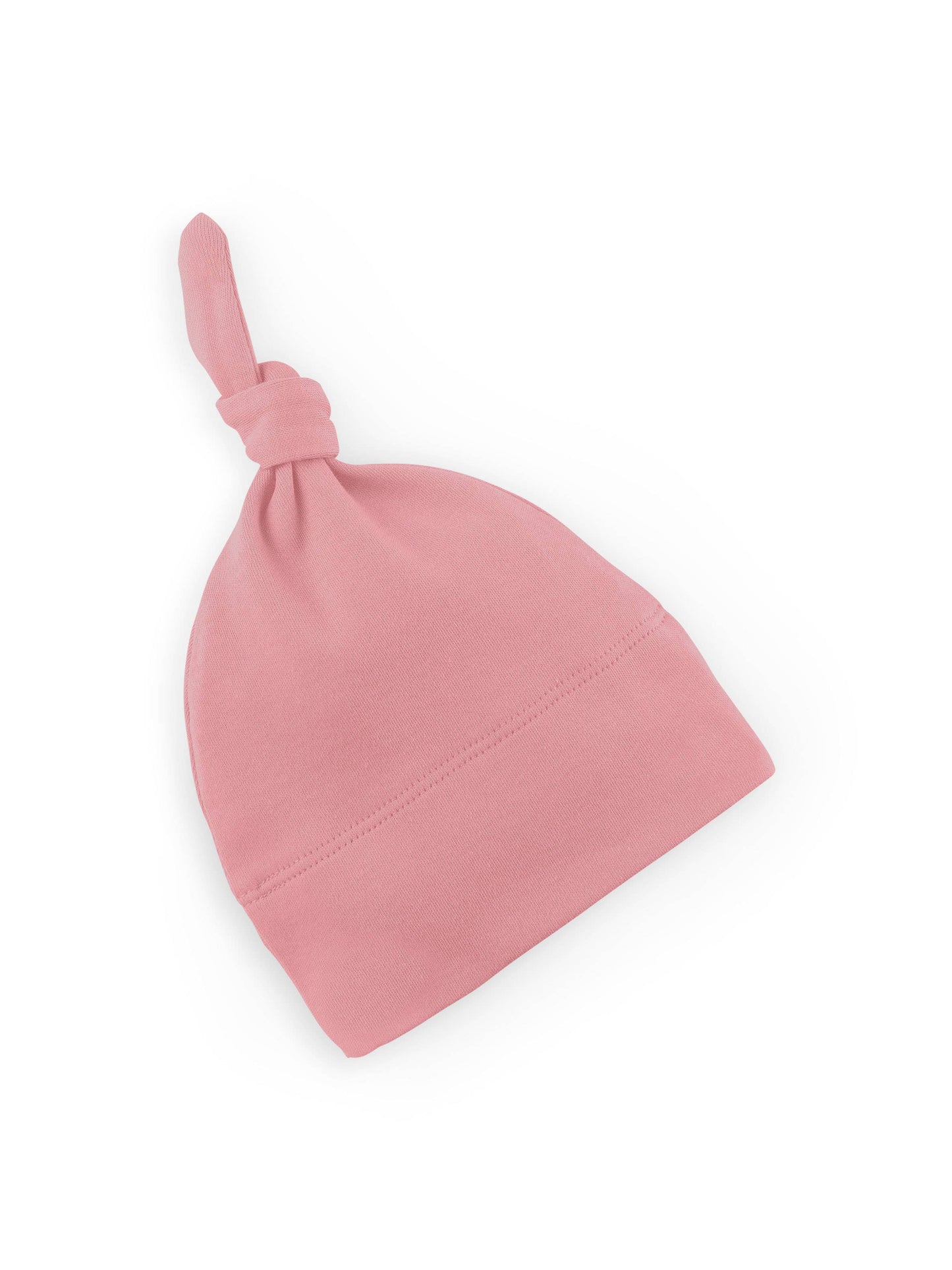 Colored Organics - Classic Knotted Hat - Rose