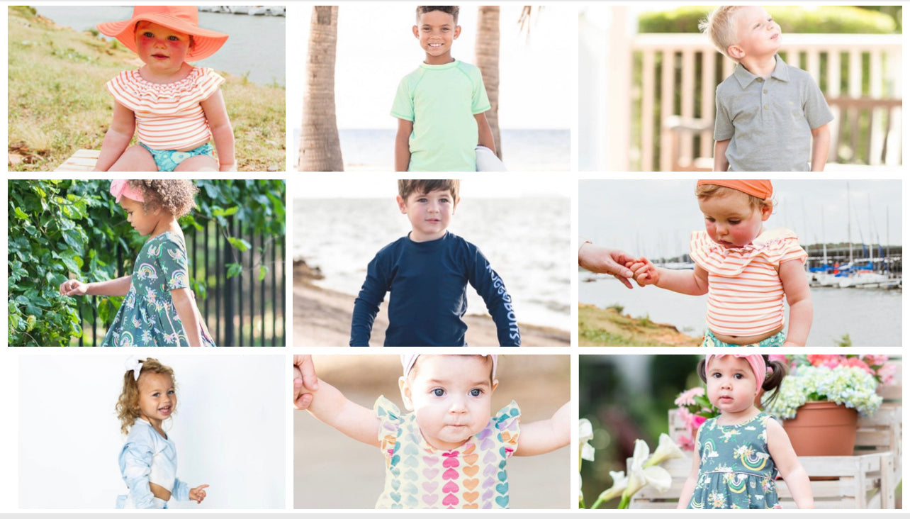 New Arrivals for any occasion: Newborn Pictures, Baby Shower, Back to School, Church Outfits, Family Photos! The Latest Children's Clothing! Girl's Dresses, Rompers, leggings, overalls, infant swaddles, children's shoes and even children's toys!