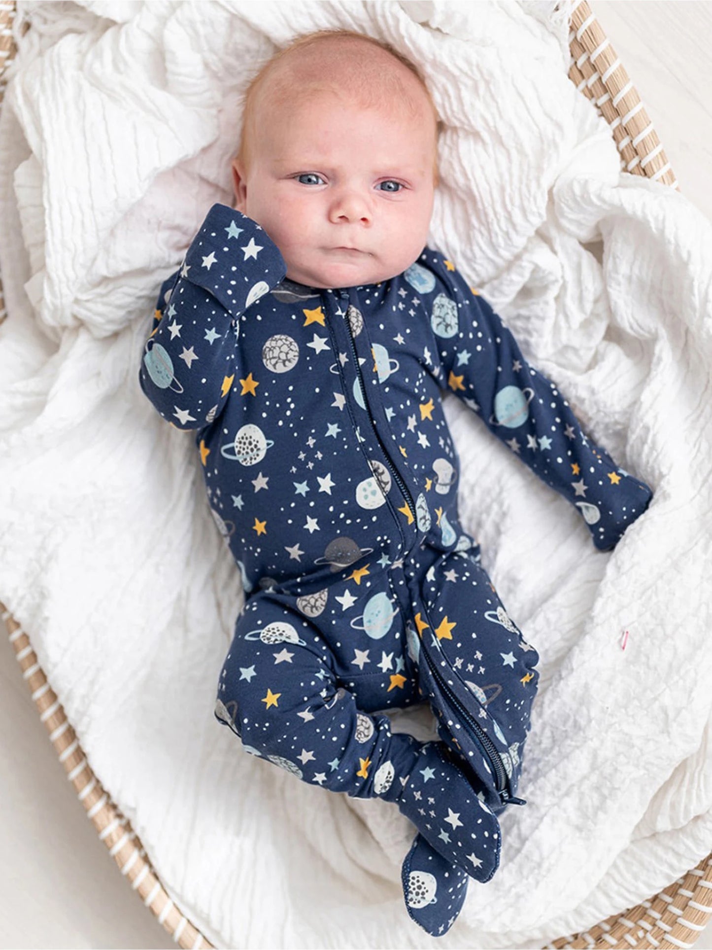 Baby Boys Footed One Piece Pajama