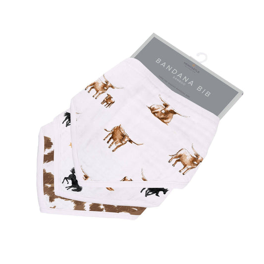 Newcastle Classics - On The Range Bandana Bibs