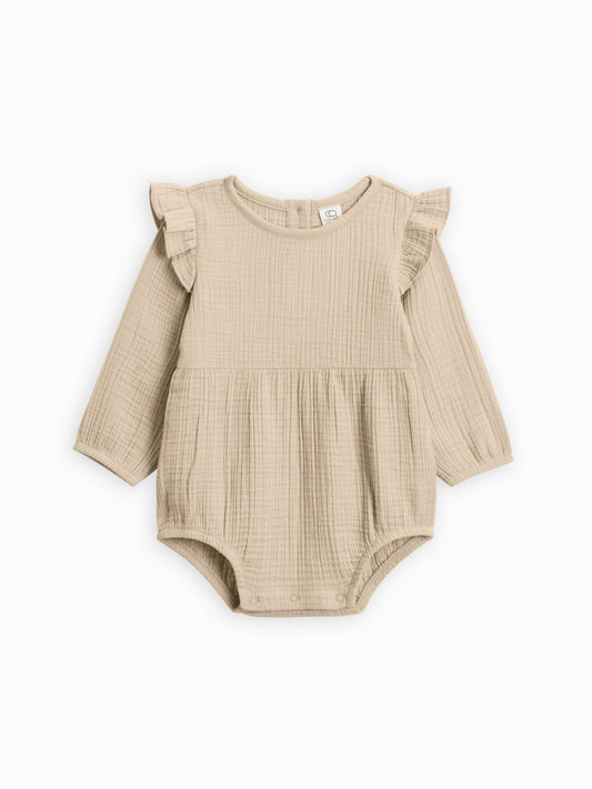 organic infant romper