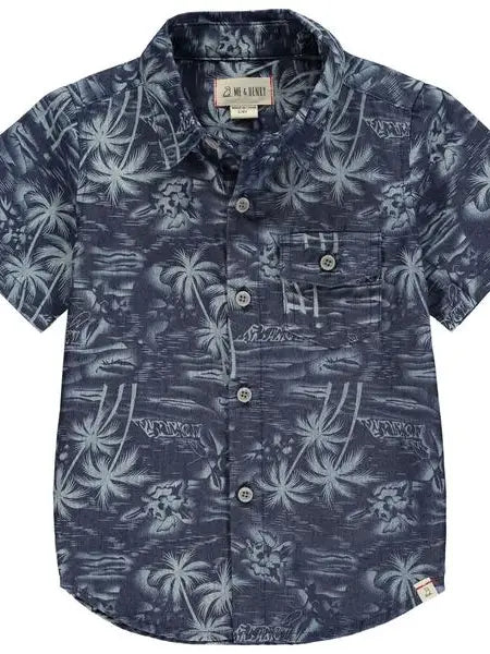 Me & Henry - Dark Chambray Hawaii