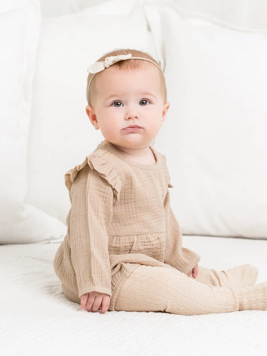 organic infant romper