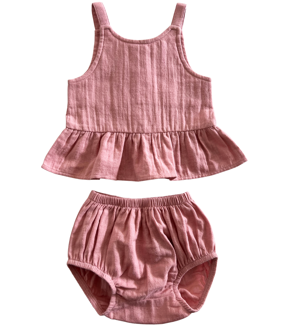 SIIX Collection - Rosy / Organic Peplum Set