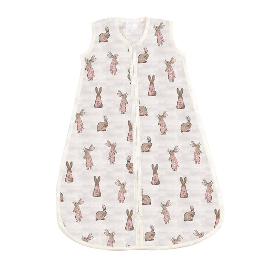 Newcastle Classics - Powder Pink Bunnies Bamboo Sleep Sack
