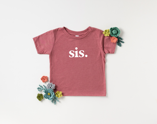Saved by Grace Co. - sis - baby/toddler tee