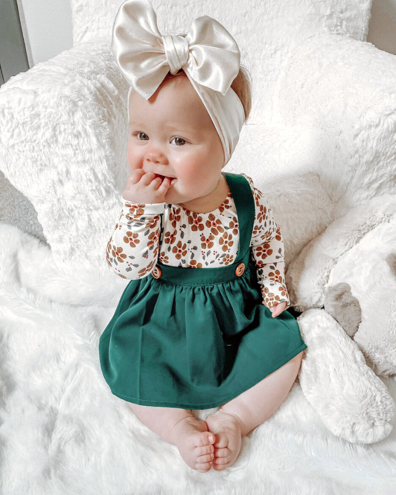Bailey's Blossoms - Livee Long Sleeve Leotard - Wine Berry Floral