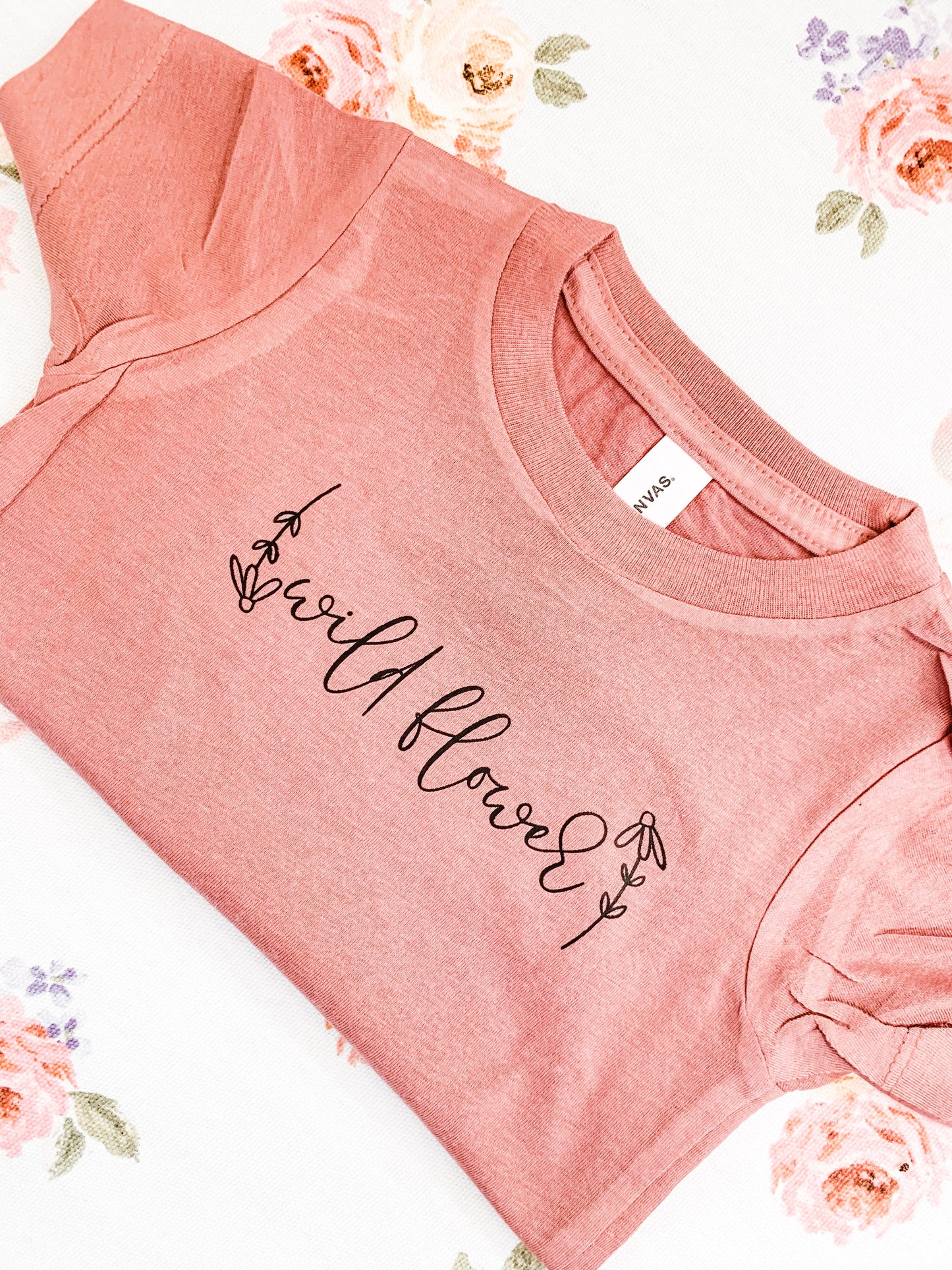 Saved by Grace Co. - Wildflower Toddler + Youth Tee