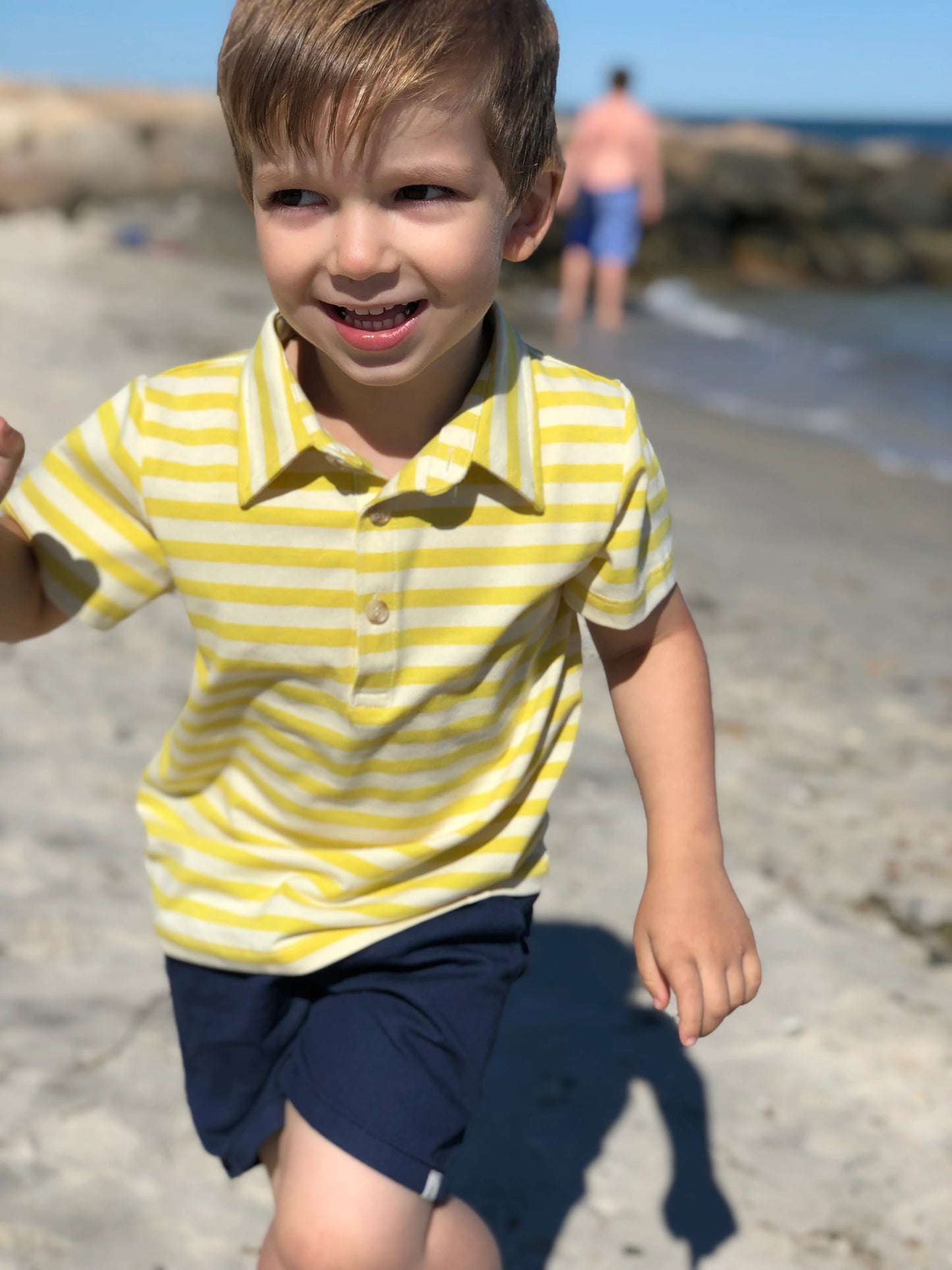 Me & Henry - Hugo Twill Shorts - Navy