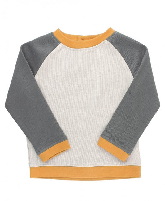 RuggedButts Smoke Color Block Raglan Sweatshirt