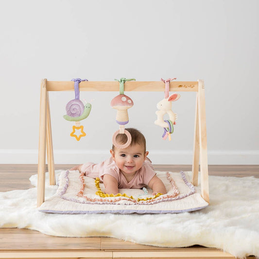 Itzy Ritzy - *NEW* Bitzy Bespoke Ritzy Activity Gym™ Wooden Gym Pastel