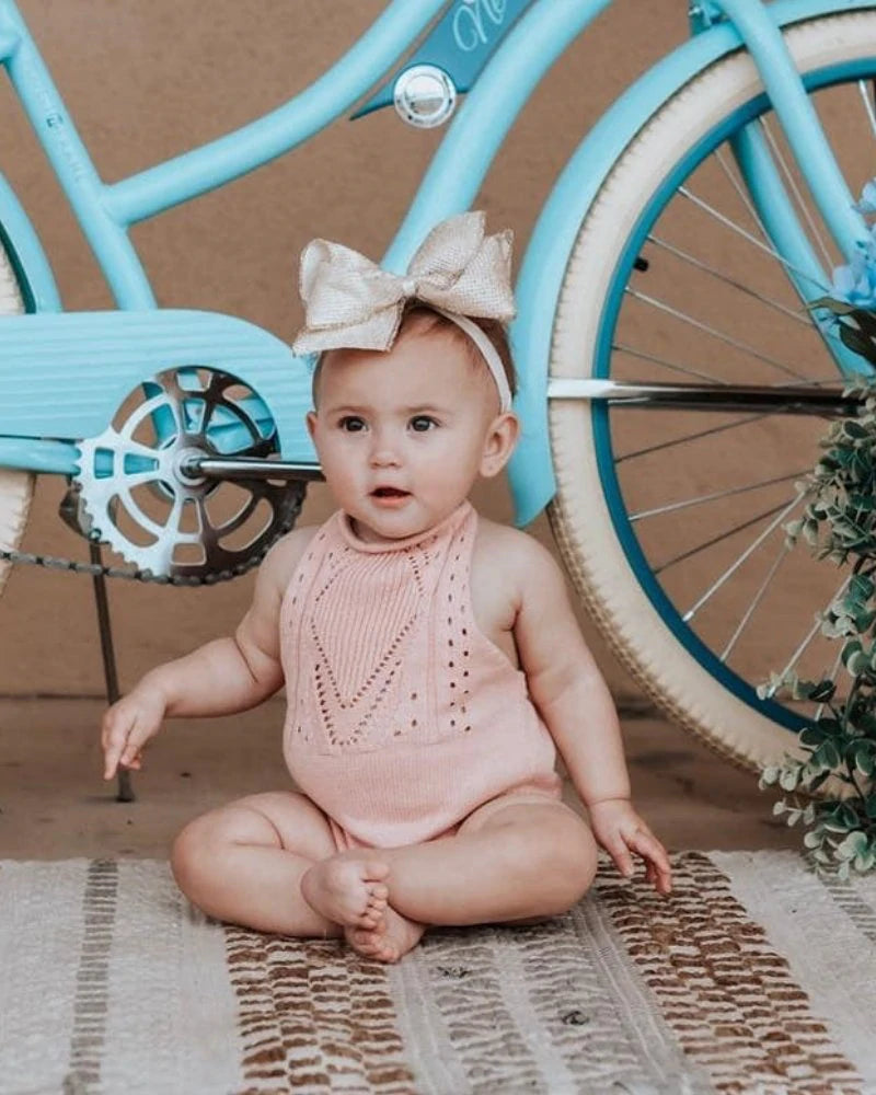Bailey's Blossoms: Drake Crochet Halter Leotard