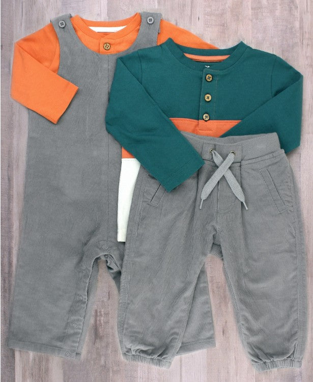 RuggedButts Smoke Corduroy Longalls