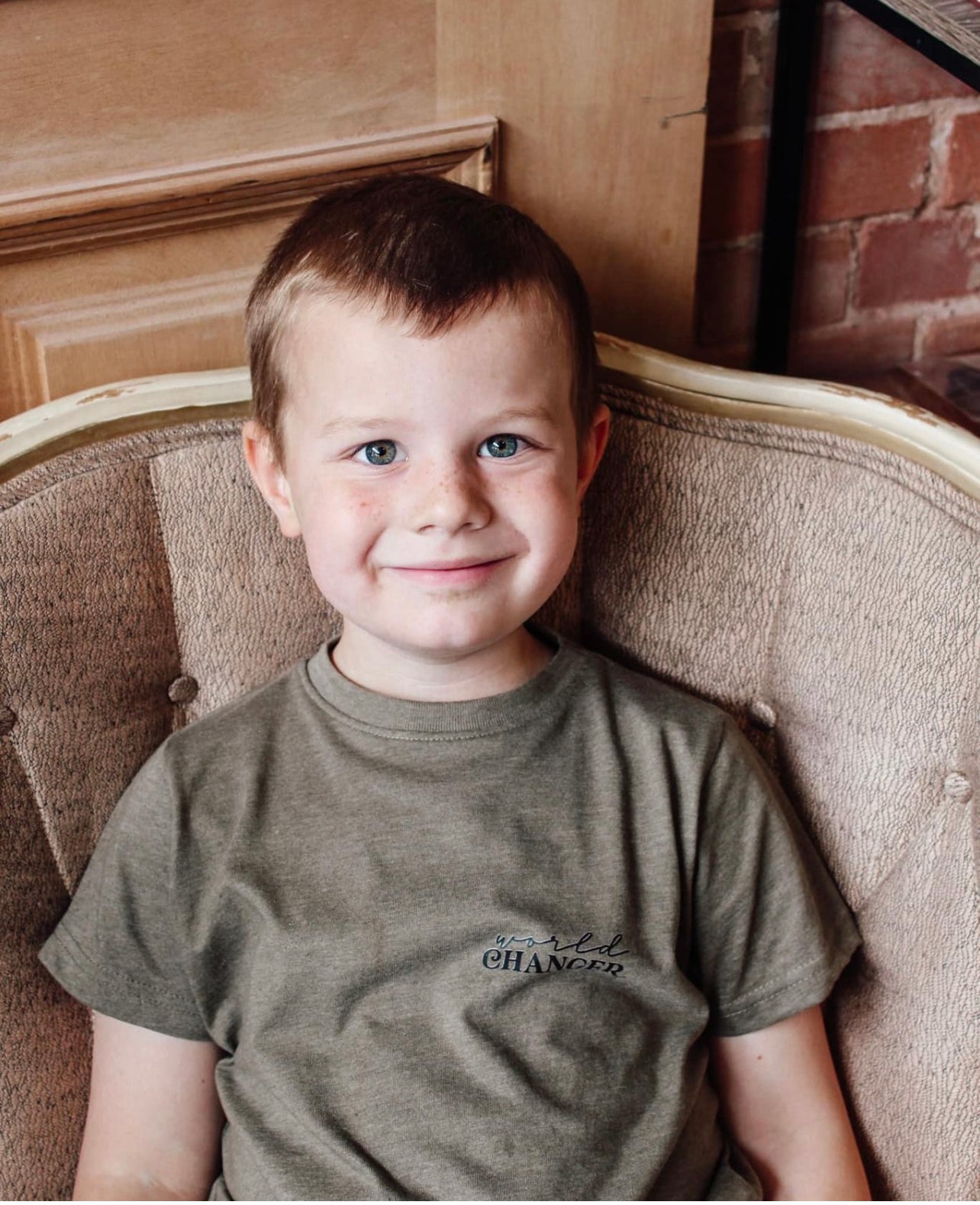 Saved by Grace Co. - World Changer - Baby/Toddler Tee