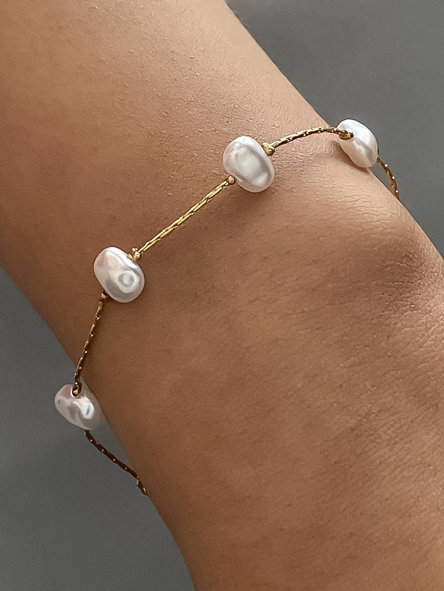 Flânerie by MAIQ - Ida 18K Non-Tarnish Petite Pearl Necklace
