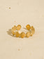 Flânerie by MAIQ - Aquelle 18K Gold Non-Tarnish Shell Band Open Ring