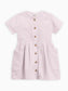 Colored Organics - Mabel Muslin Button Dress - Tan, Picnic, Lavender