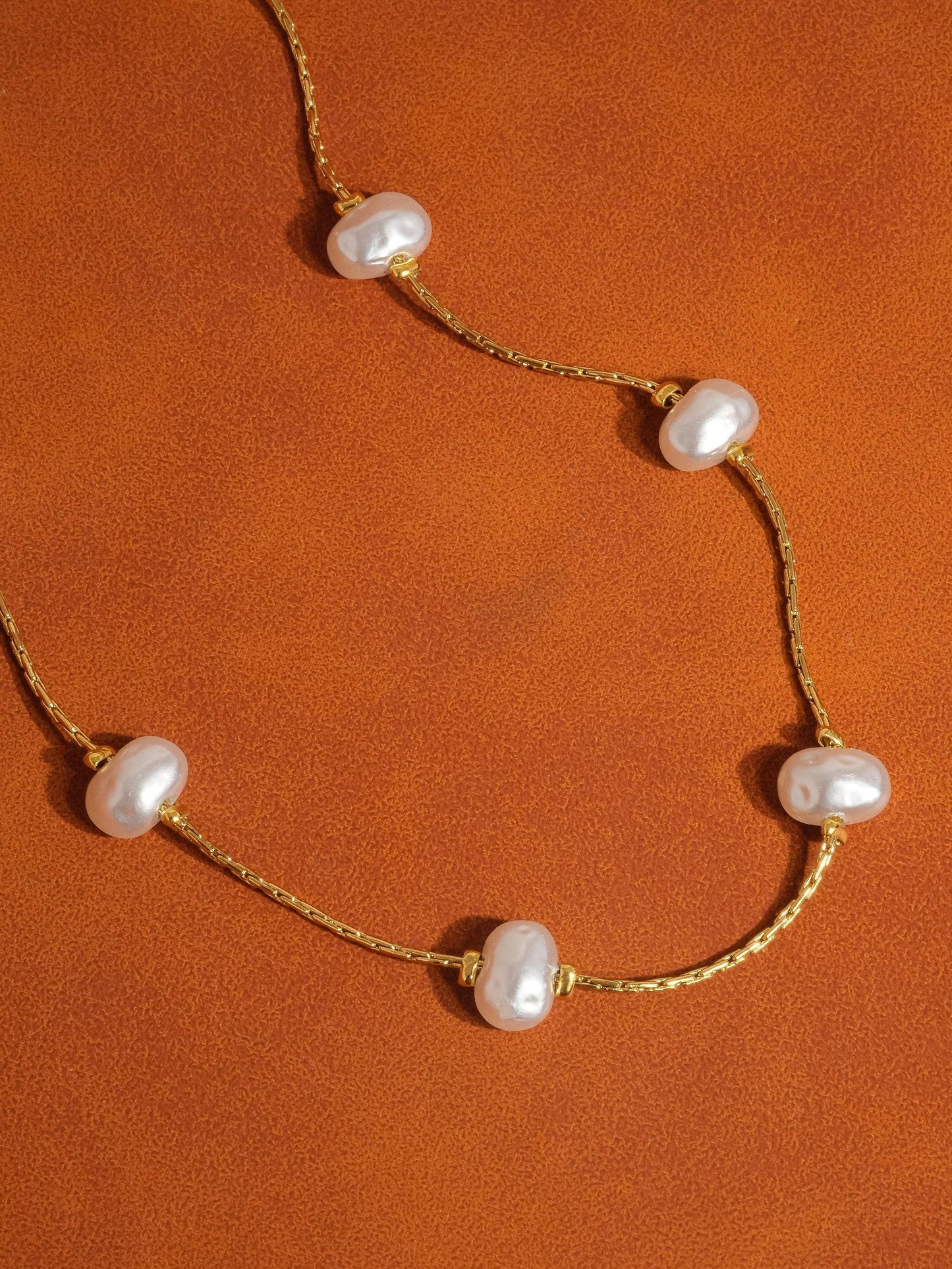Flânerie by MAIQ - Ida 18K Non-Tarnish Petite Pearl Necklace