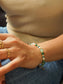 Flânerie by MAIQ - 18K Non-Tarnish Bohemian Stone and Bead Bracelet