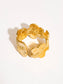 Flânerie by MAIQ - Josée 18K Gold Non-Tarnish Flower Ring