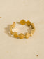 Flânerie by MAIQ - Aquelle 18K Gold Non-Tarnish Shell Band Open Ring