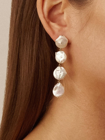 Flânerie by MAIQ - Héloïse 18K Non-Tarnish Pearl Drop Earring