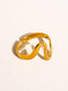 Flânerie by MAIQ - Arther 18K Gold Non-Tarnish Abstract Thin Ring