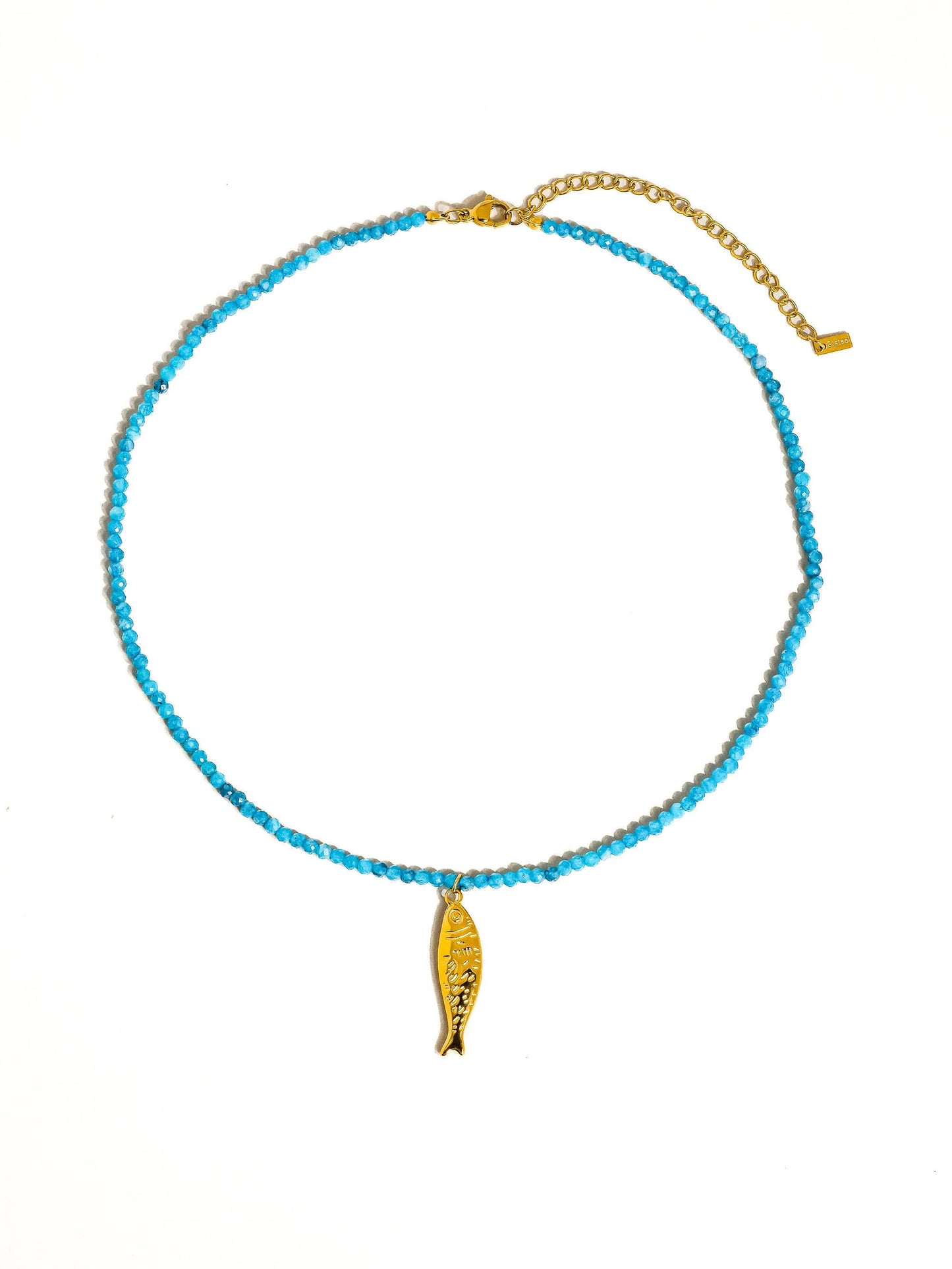 Flânerie by MAIQ - Sasha 18K Gold Non-Tarnish Fish Beaded Necklace