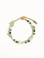 Flânerie by MAIQ - 18K Non-Tarnish Bohemian Stone and Bead Bracelet