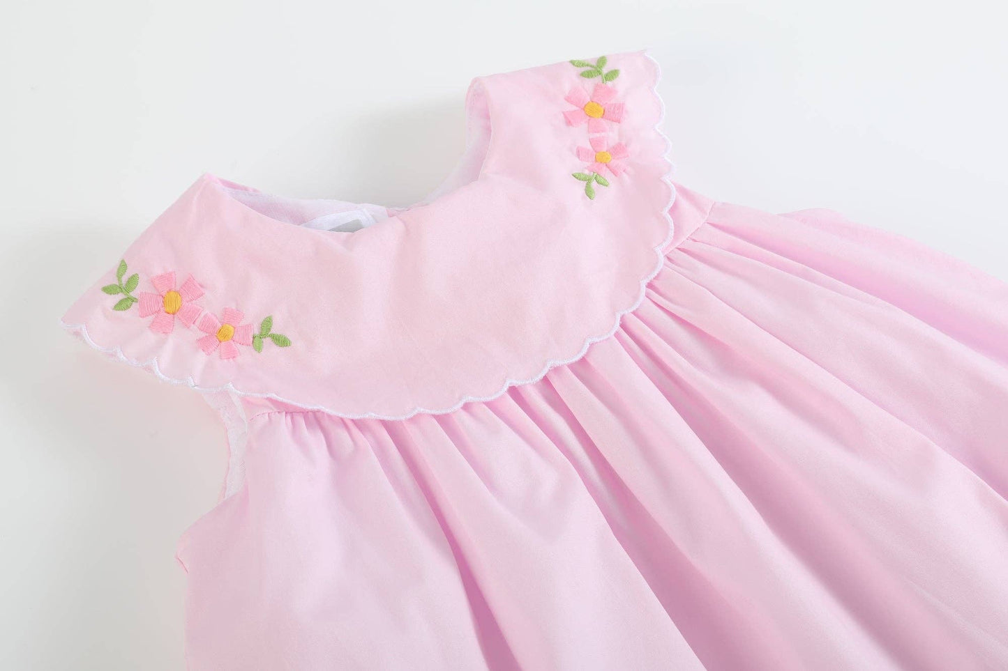 Lil Cactus - Pink Easter Applique Dress