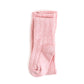 Little Stocking Co. - Quartz Pink Cable Knit Tights: 3-4 YEARS