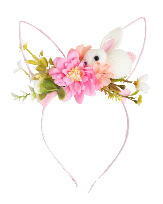 Bailey's Blossoms - Laurel Floral Bunny Headband