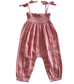 SIIX Collection - Rosy / Organic Smocked Jumpsuit