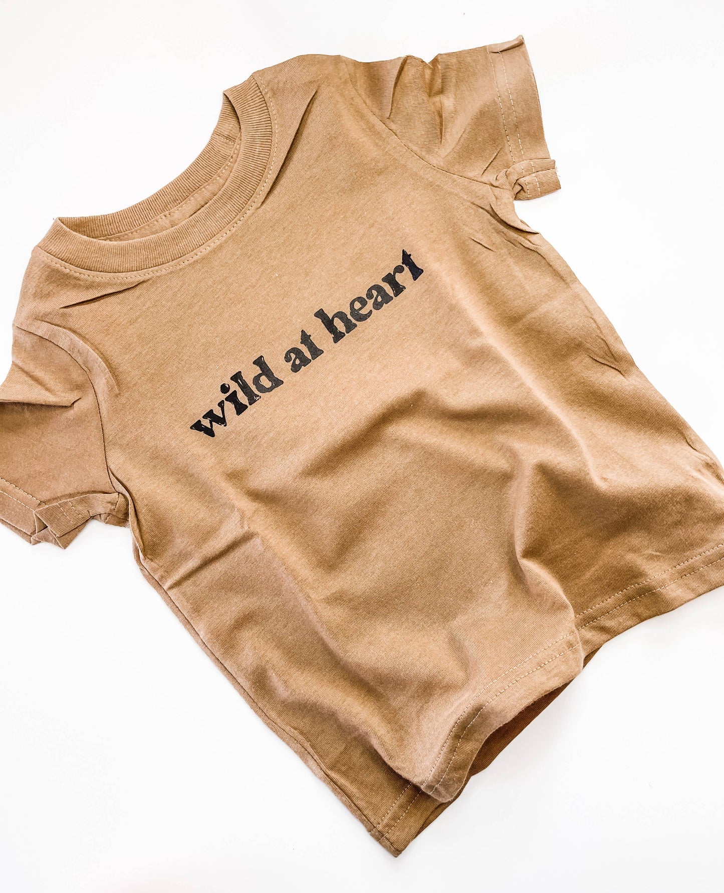Saved by Grace Co. - Wild at Heart Neutral Tone  - Baby/Toddler Tee