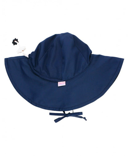 RuffleButts - Navy Swim  Hat