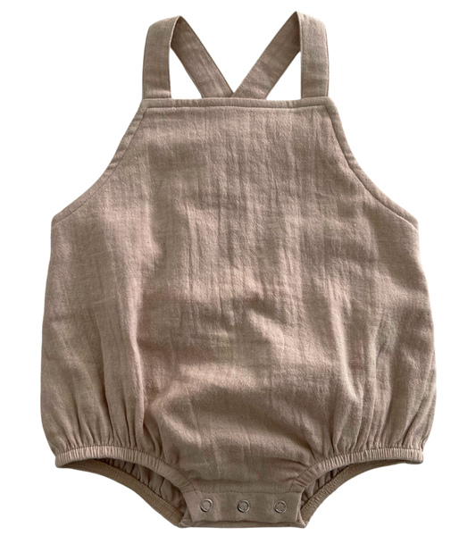 SIIX Collection - Sand / Organic August Sunsuit